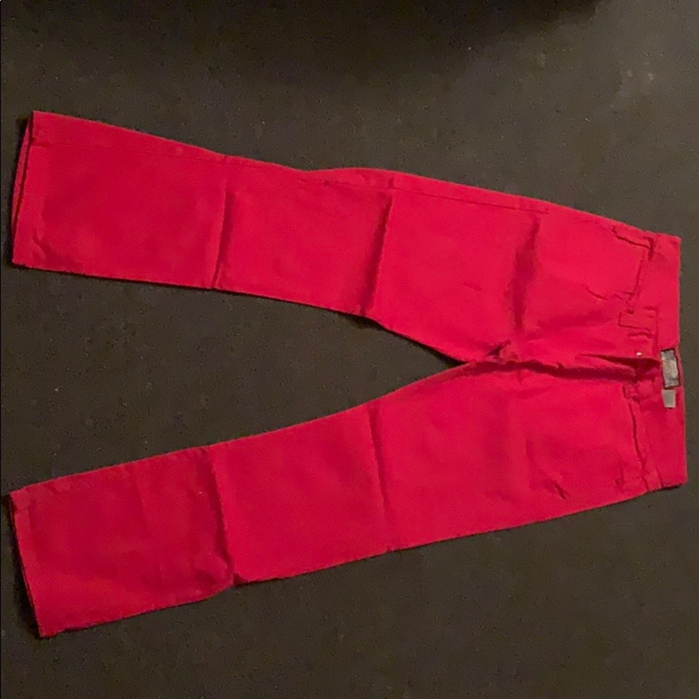 Smoke Rise Skinny Jeans (Blue & Red)